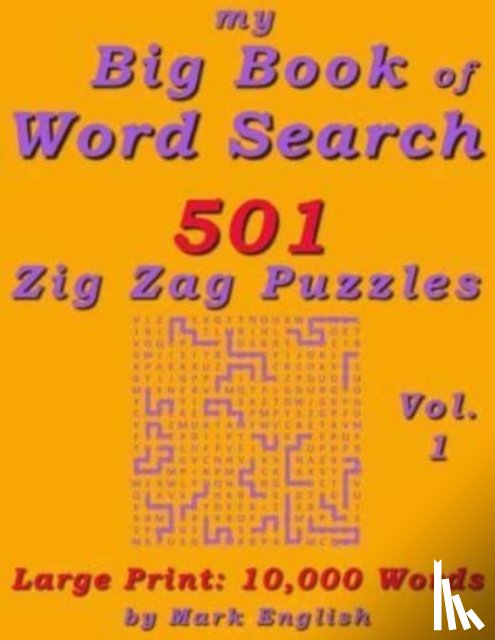 English, Mark - My Big Book Of Word Search