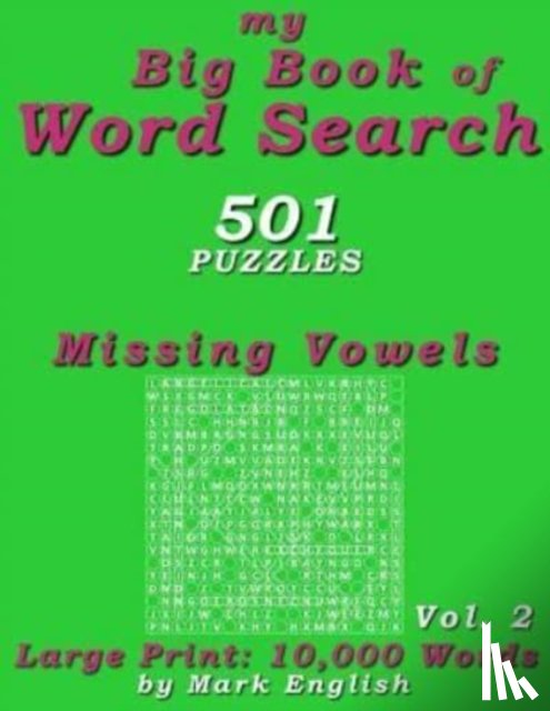 English, Mark - My Big Book Of Word Search
