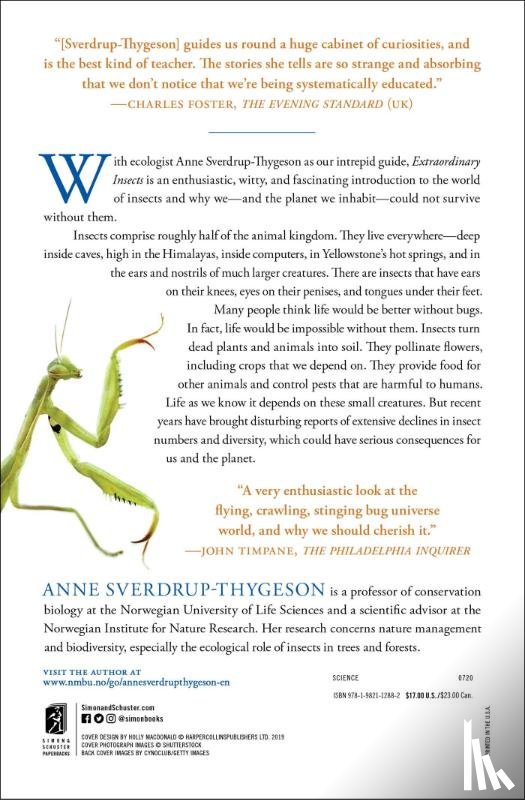 Sverdrup-Thygeson, Anne - Extraordinary Insects