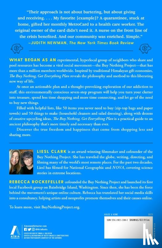 Clark, Liesl, Rockefeller, Rebecca - The Buy Nothing, Get Everything Plan