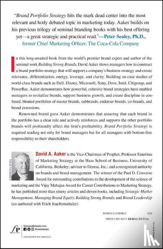 Aaker, David A. - Brand Portfolio Strategy