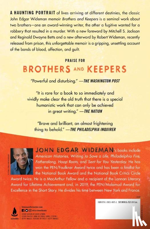 Wideman, John Edgar - BROTHERS & KEEPERS
