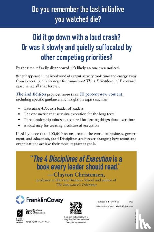McChesney, Chris, Covey, Sean, Huling, Jim, Thele, Scott - The 4 Disciplines of Execution: Revised and Updated