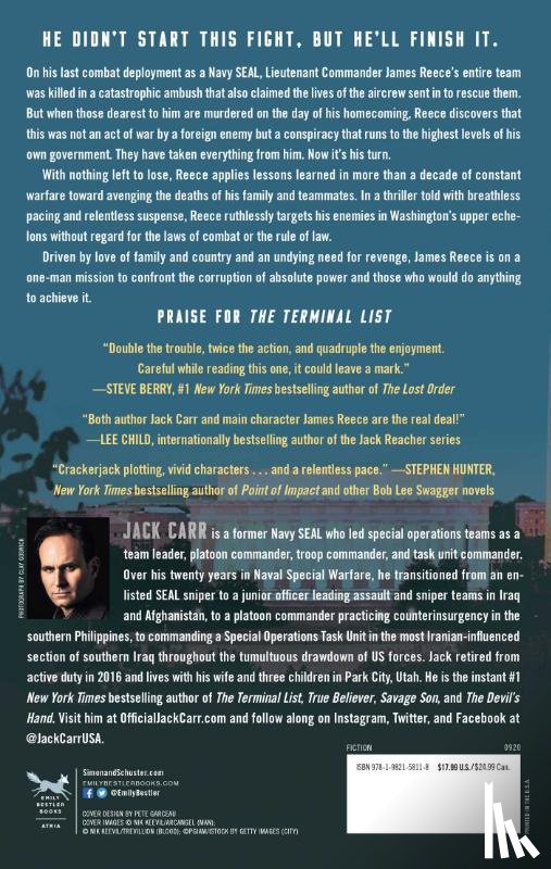 Carr, Jack - The Terminal List