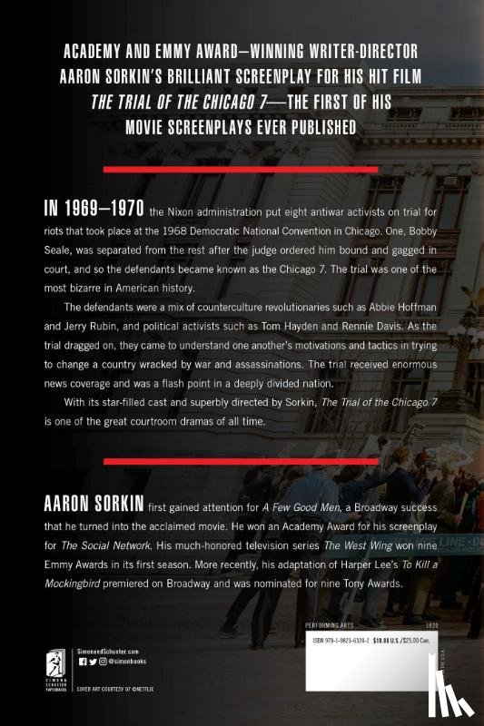 Sorkin, Aaron - The Trial of the Chicago 7: The Screenplay