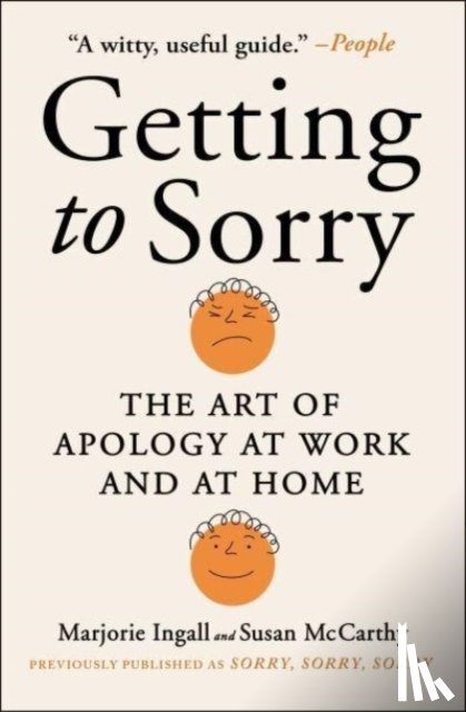 Ingall, Marjorie, McCarthy, Susan - Getting to Sorry