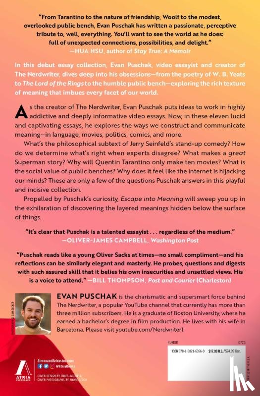 Puschak, Evan - Escape into Meaning
