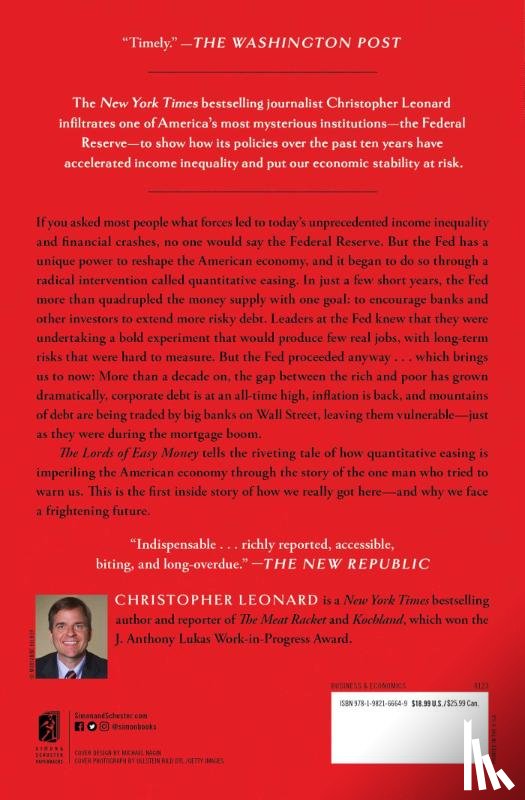 Leonard, Christopher - The Lords of Easy Money