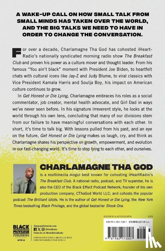 Tha God, Charlamagne - Get Honest or Die Lying