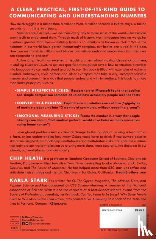 Heath, Chip, Starr, Karla - Making Numbers Count