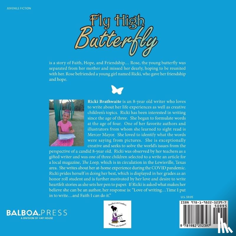 Brathwaite, Ricki Renee - Fly High Butterfly