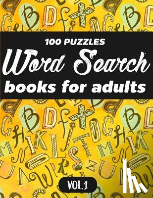 MS Word Search for Adults - Word Search Books For Adults: 100 Puzzles Word Search (Large Print) - Activity Book For Adults - Volume.1: Word Search Books For Adults