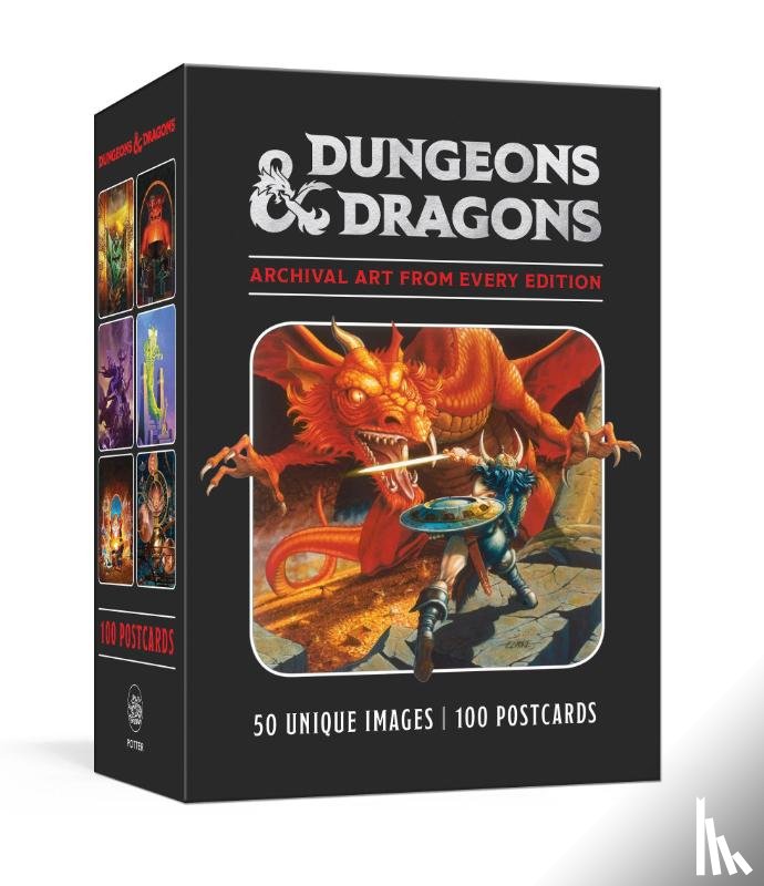 Dragons, Official Dungeons & - Dungeons & Dragons 100 Postcards: Archival Art from Every Edition