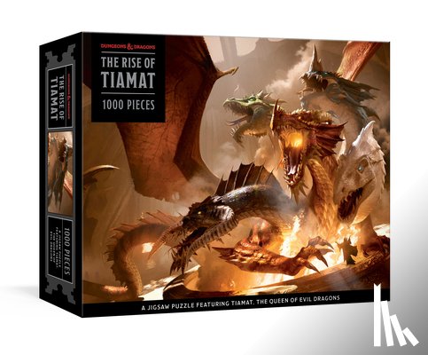 Official Dungeons & Dragons Licensed - The Rise of Tiamat Dragon Puzzle