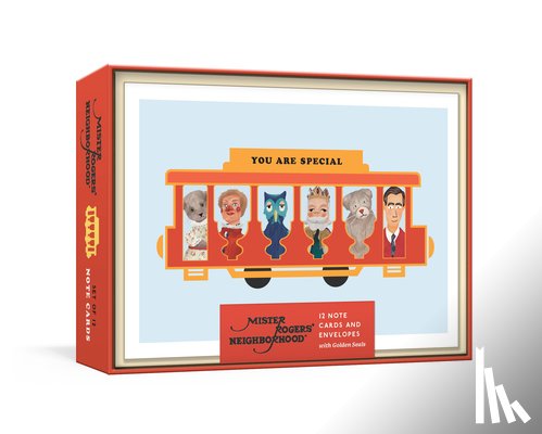 Productions, Fred Rogers - Mister Rogers' Neighborhood: 12 Note Cards with Envelopes and Golden Seals