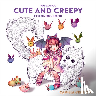 D'errico, C - Pop Manga Cute and Creepy Coloring Book