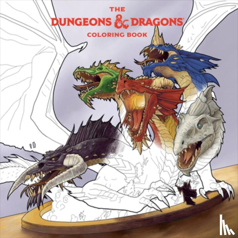 Dragons, Official Dungeons & - The Dungeons & Dragons Coloring Book
