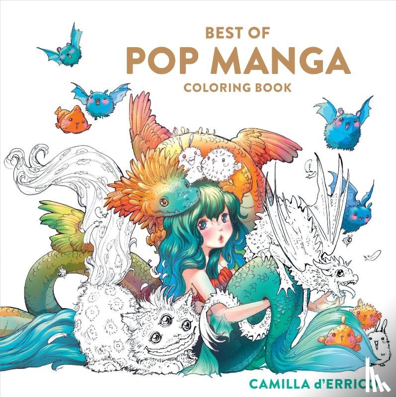 D'Errico, Camilla - Best of Pop Manga Coloring Book