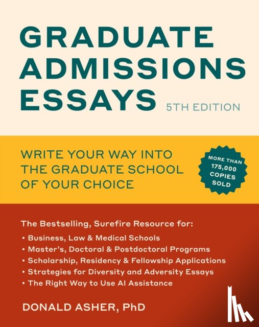 Asher, Donald - Graduate Admissions Essays, Fifth Edition