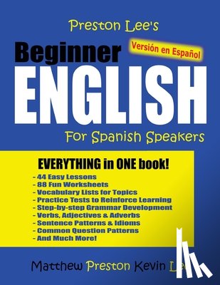 Preston, Matthew - Preston Lee's Beginner English For Spanish Speakers (Versión en Español)
