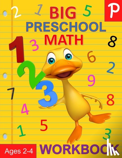 Books, Busy Hands - Big Preschool Math Workbook Ages 2-4