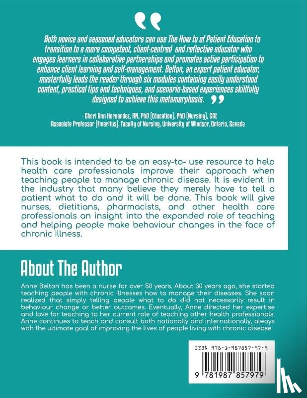 Belton, Anne - The How To of Patient Education