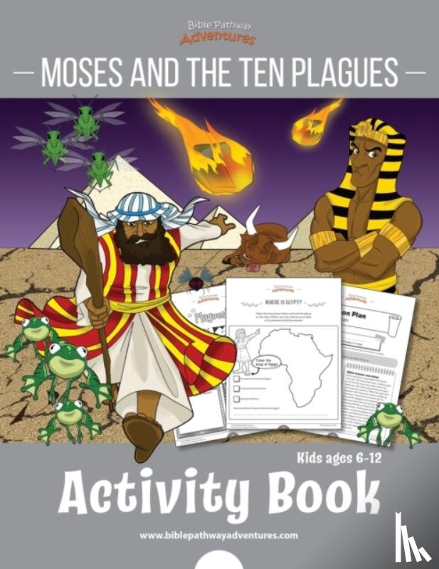 Reid, Pip - Moses and the Ten Plagues Activity Book