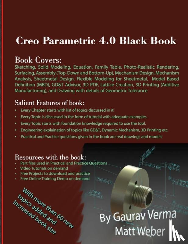 Verma, Gaurav, Weber, Matt - Creo Parametric 4.0 Black Book