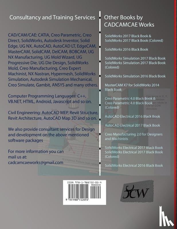Verma, Gaurav, Weber, Matt - Mastercam 2017 for SolidWorks Black Book