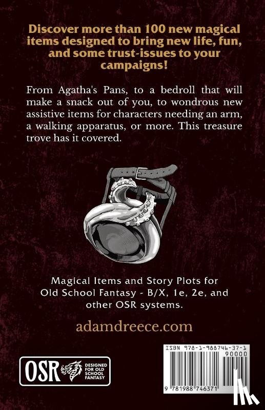 Dreece, Adam - Wondrous and Perilous(TM) Treasures Volume 1, for Old School Fantasy