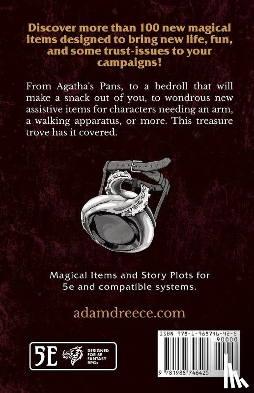 Dreece, Adam - Wondrous and Perilous(TM) Treasures Volume 1, for Fifth Edition Fantasy
