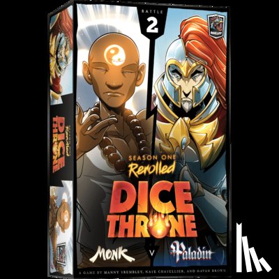 Dice Throne Inc - Dice Throne S1r Box 2 Monk V Paladin
