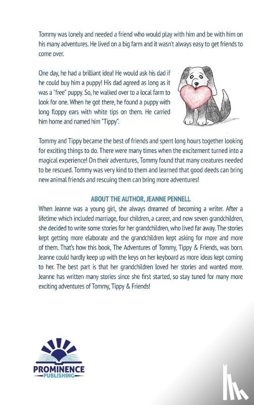 Pennell, Jeanne - The Adventures of Tommy, Tippy and Friends