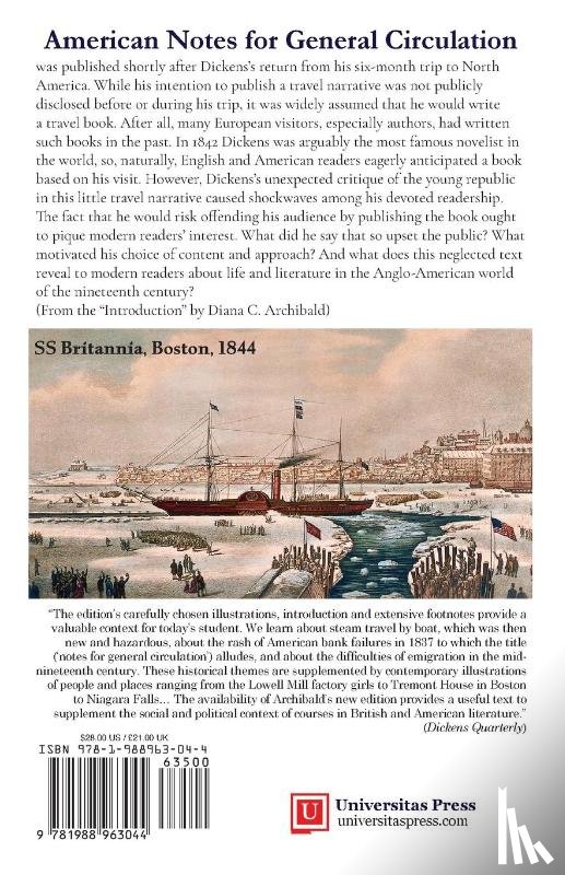 Dickens, Charles - American Notes for General Circulation