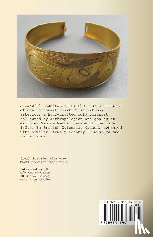 Geldart, Peter - First Nations bracelet from the northwest coast of British Columbia collected by George Mercer Dawson in the 1800s