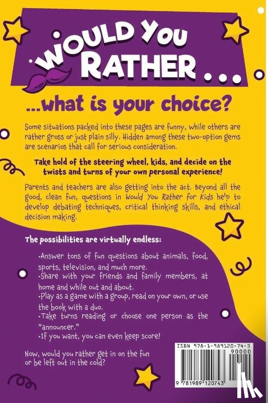 Marino, Amy - Would You Rather Book For Kids