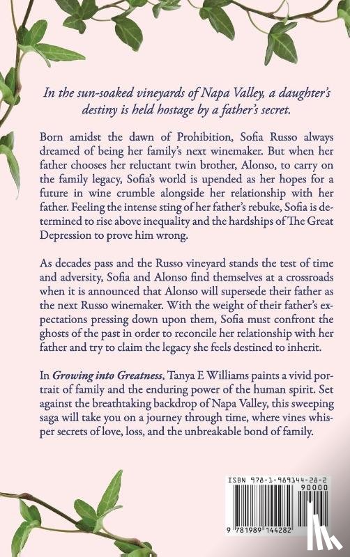 Williams, Tanya E - Growing Into Greatness