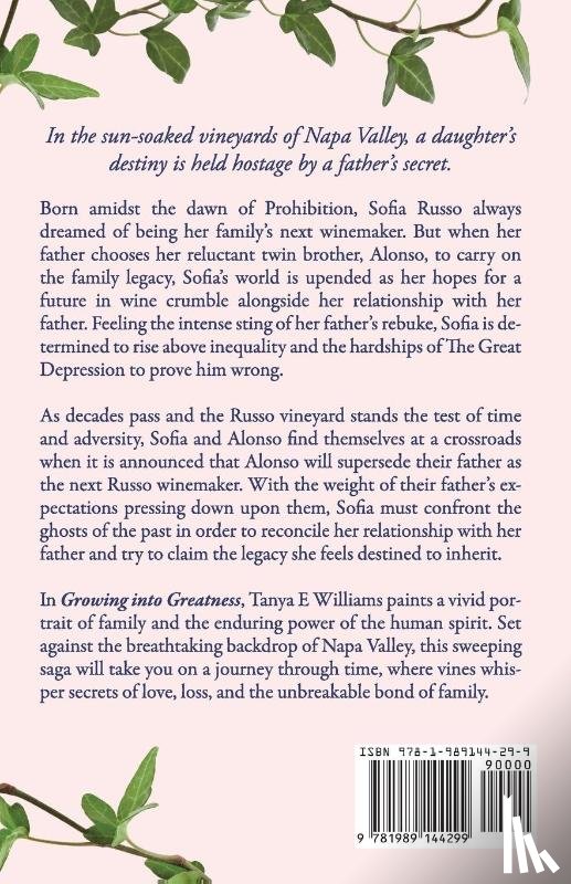 Williams, Tanya E - Growing Into Greatness