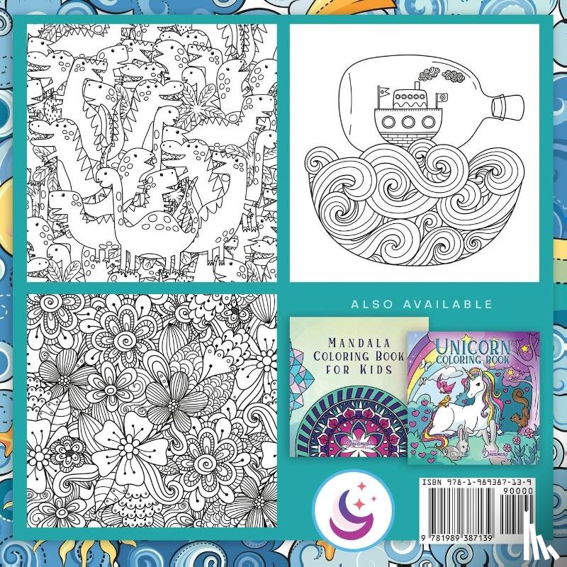 Young Dreamers Press - Cute and Playful Patterns Coloring Book