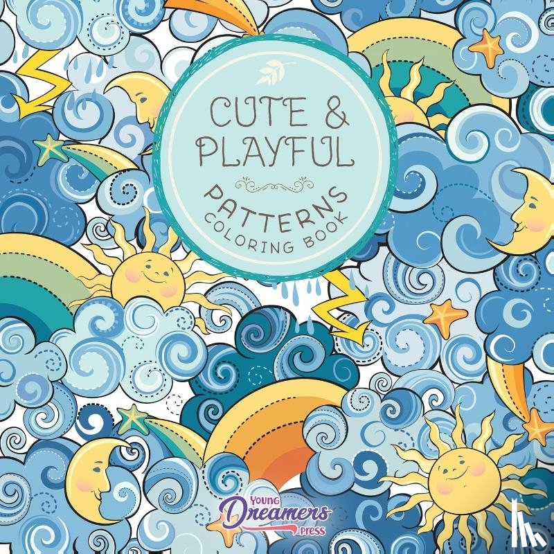 Young Dreamers Press - Cute and Playful Patterns Coloring Book