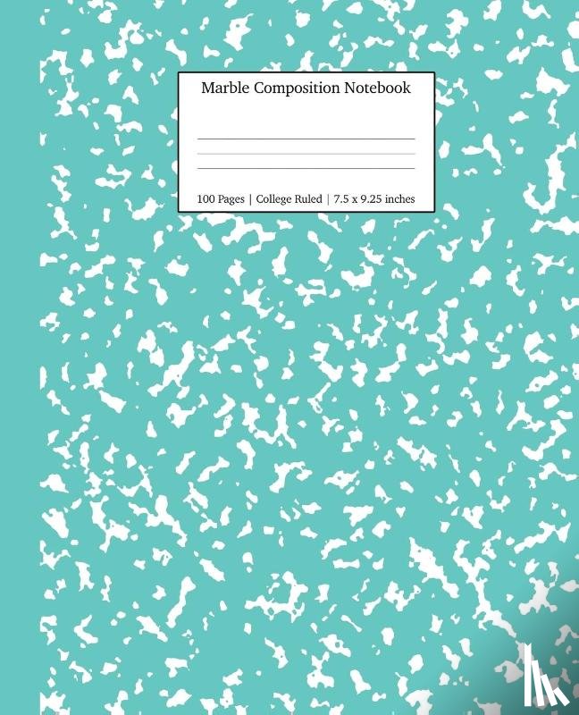 Young Dreamers Press - Marble Composition Notebook College Ruled