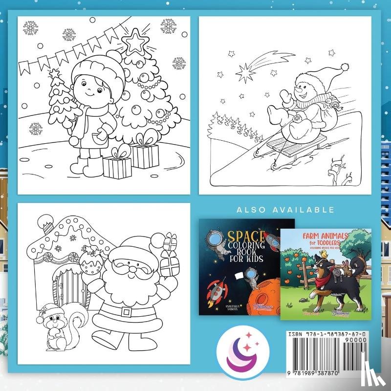 Young Dreamers Press - Christmas Coloring for Toddlers