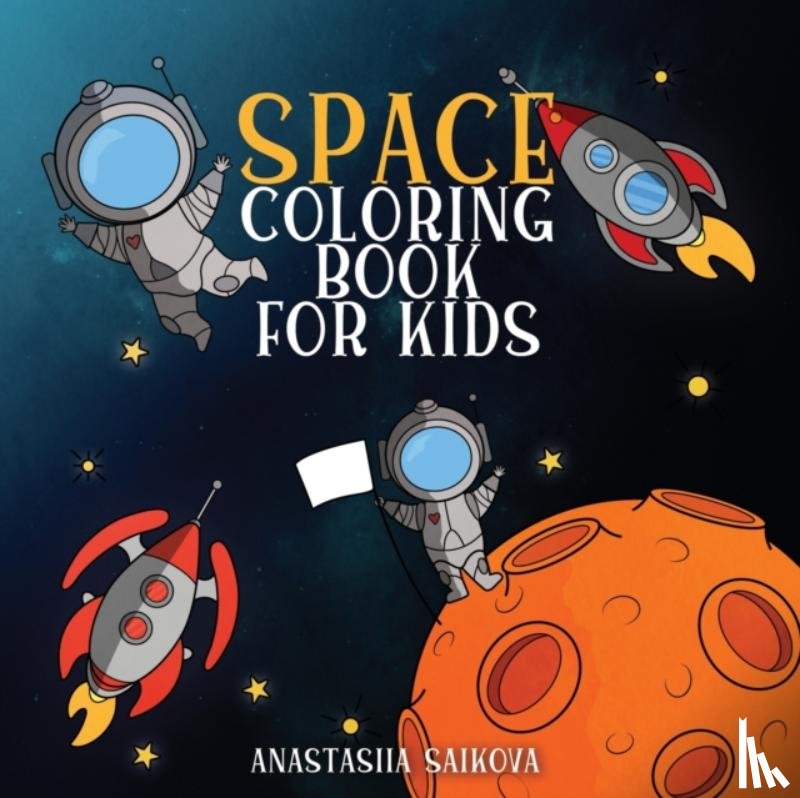 Young Dreamers Press - Space Coloring Book for Kids