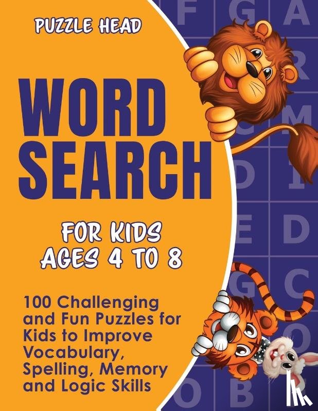 Head, Puzzle - Word Search for Kids Ages 4 to 8