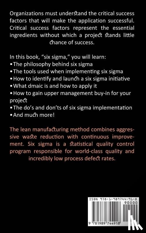 Baird, Harvey - Six Sigma for Everyone