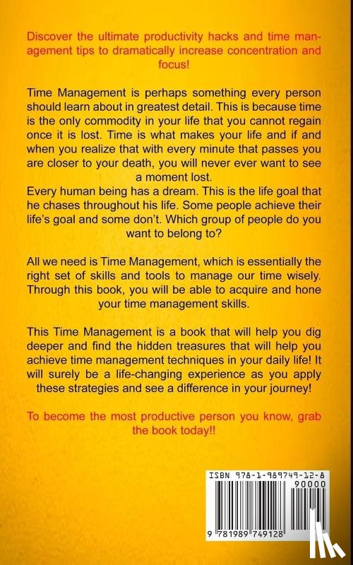 Kruse, David, Allen, Kevin - Time Management