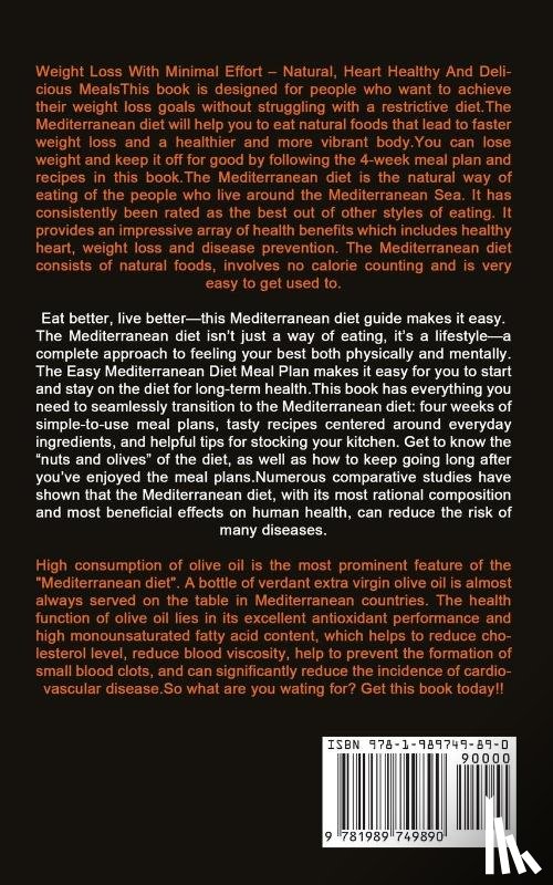 Rivera, Deborah - Mediterranean Diet