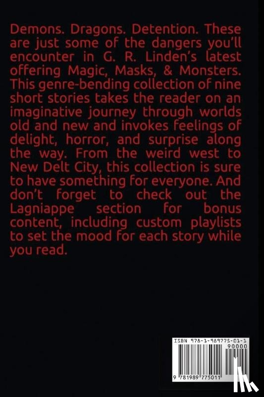 Linden, G R - Magic, Masks, & Monsters