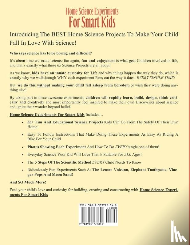 Watts, Lisa - Home Science Experiments for Smart Kids!