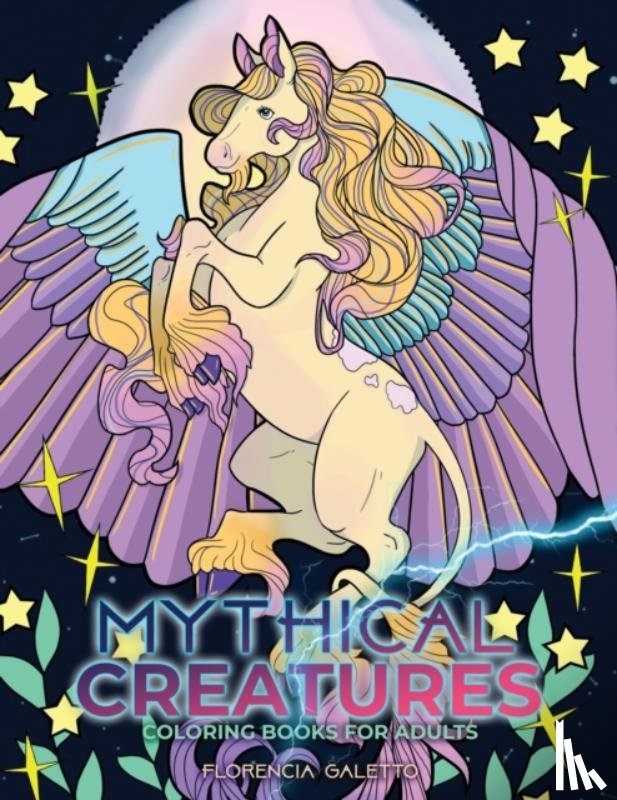 Young Dreamers Press - Mythical Creatures Coloring Books for Adults